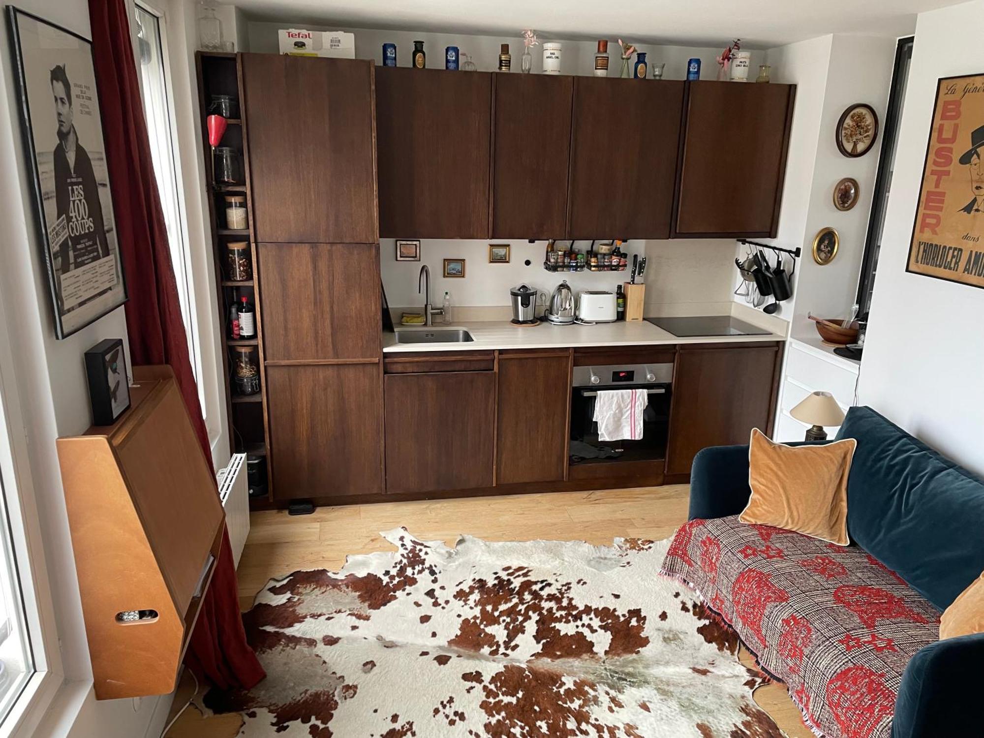 Deux Pieces Lumineux Calme, Vue Sur Le Ciel ! Appartement