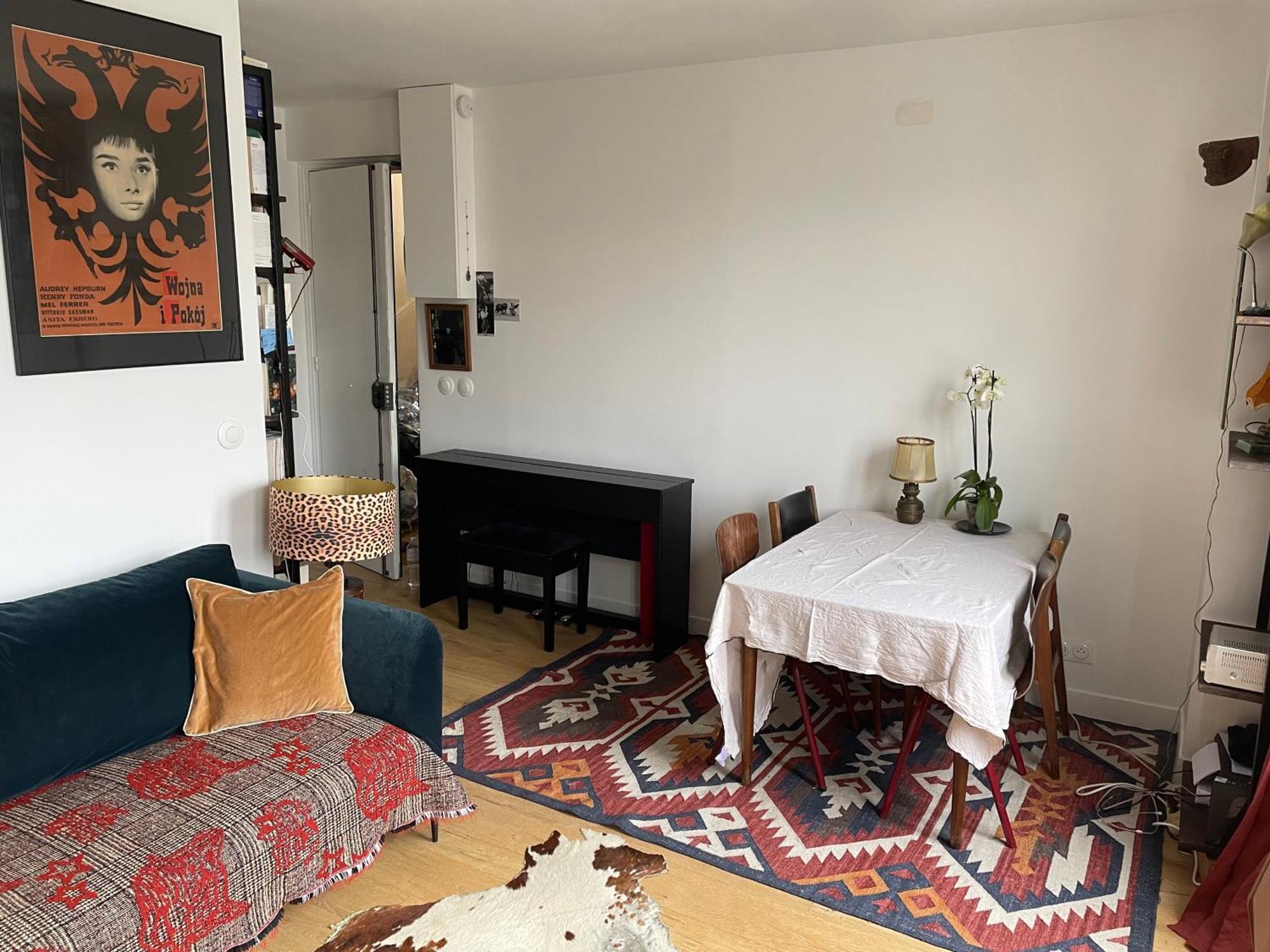 Appartement Deux Pieces Lumineux Calme, Vue Sur Le Ciel ! Paris